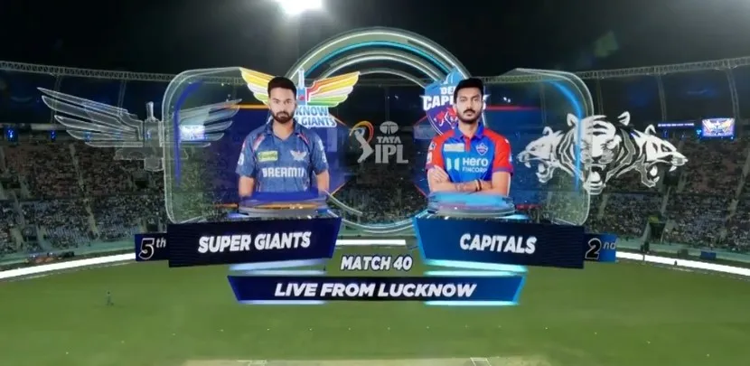 Movie Poster: IPL 2025 M40: LSG vs DC