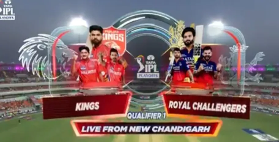 Movie Poster: IPL 2025 Q1: PBKS vs RCB