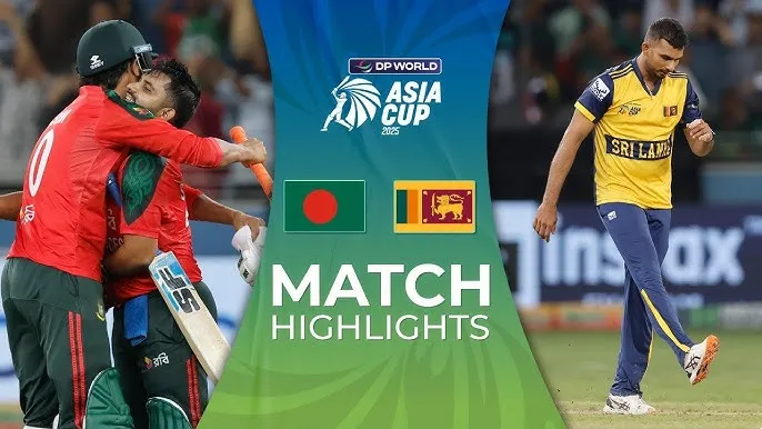 Movie Poster: Super Fours, Match 1 | Sri Lanka vs Bangladesh