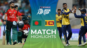 Match 5 | Bangladesh vs Sri Lanka 