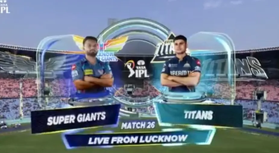 Movie Poster: IPL 2025 M26: LSG vs GT 