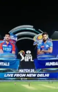 IPL 2025 M29: DC vs MI