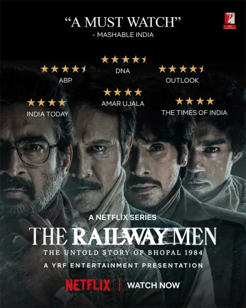 TV series poster: The Railway Men - The Untold Story Of Bhopal 1984