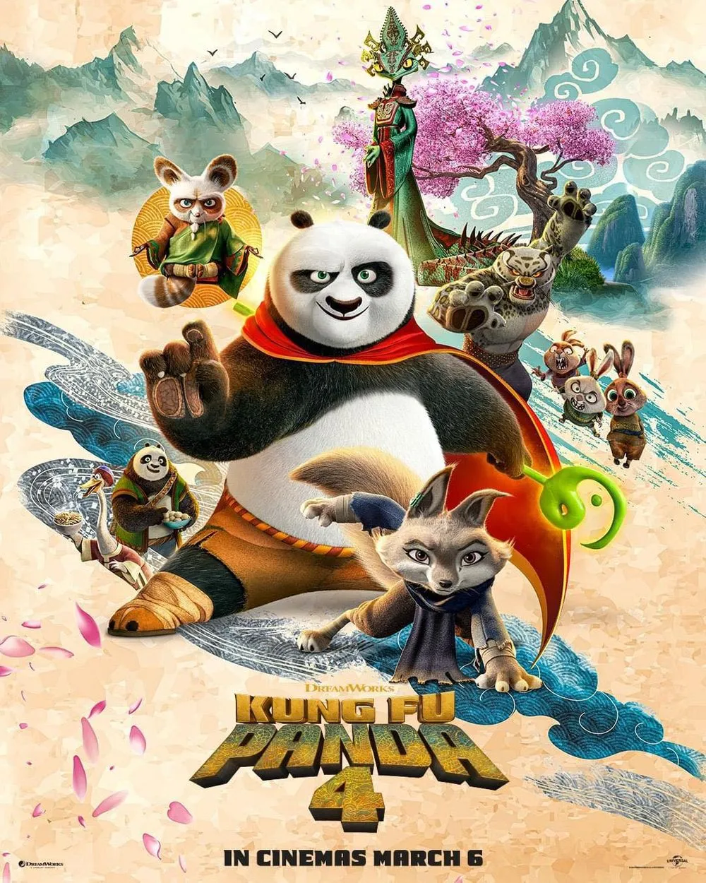 Movie Poster: Kung Fu Panda 4
