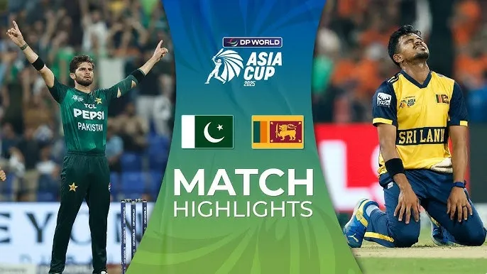 Movie Poster: Super Fours, Match 3 | Pakistan vs Sri Lanka
