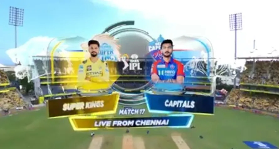 Movie Poster: IPL 2025 M17: CSK vs DC