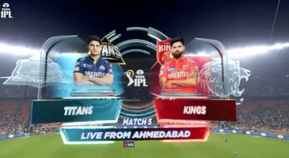 Movie Poster: IPL 2025 M05: GT vs PBKS