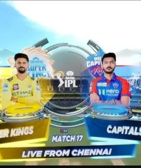 IPL 2025 M17: CSK vs DC - Movie free on Castle