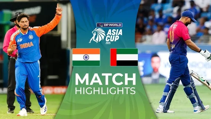 Movie Poster: Match 2 | India vs United Arab Emirates