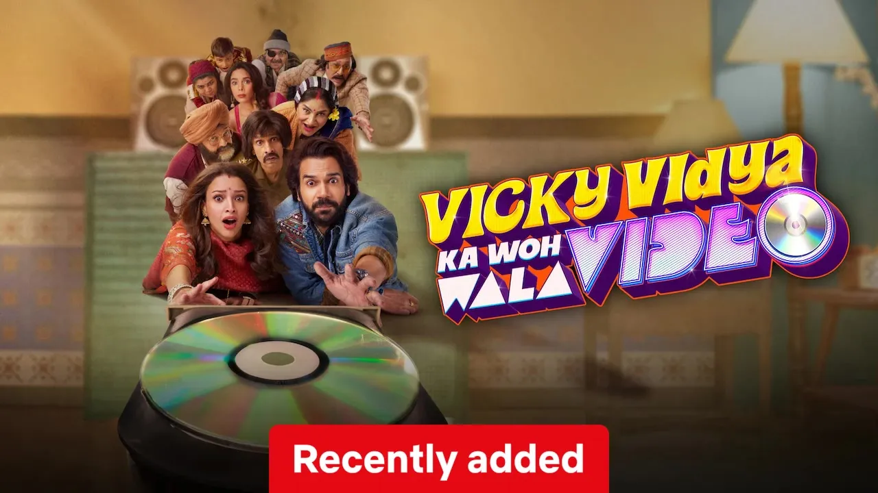 Movie Poster: Vicky Vidya ka Woh Wala Video