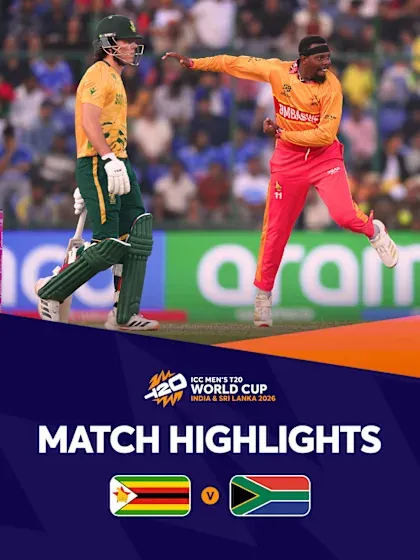 Movie Poster: T20WC 2026 - Super 8 - Match 11 Zimbabwe vs South Africa