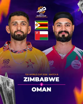 Zimbabwe v Oman | T20WC 2026 - Movie free on Castle