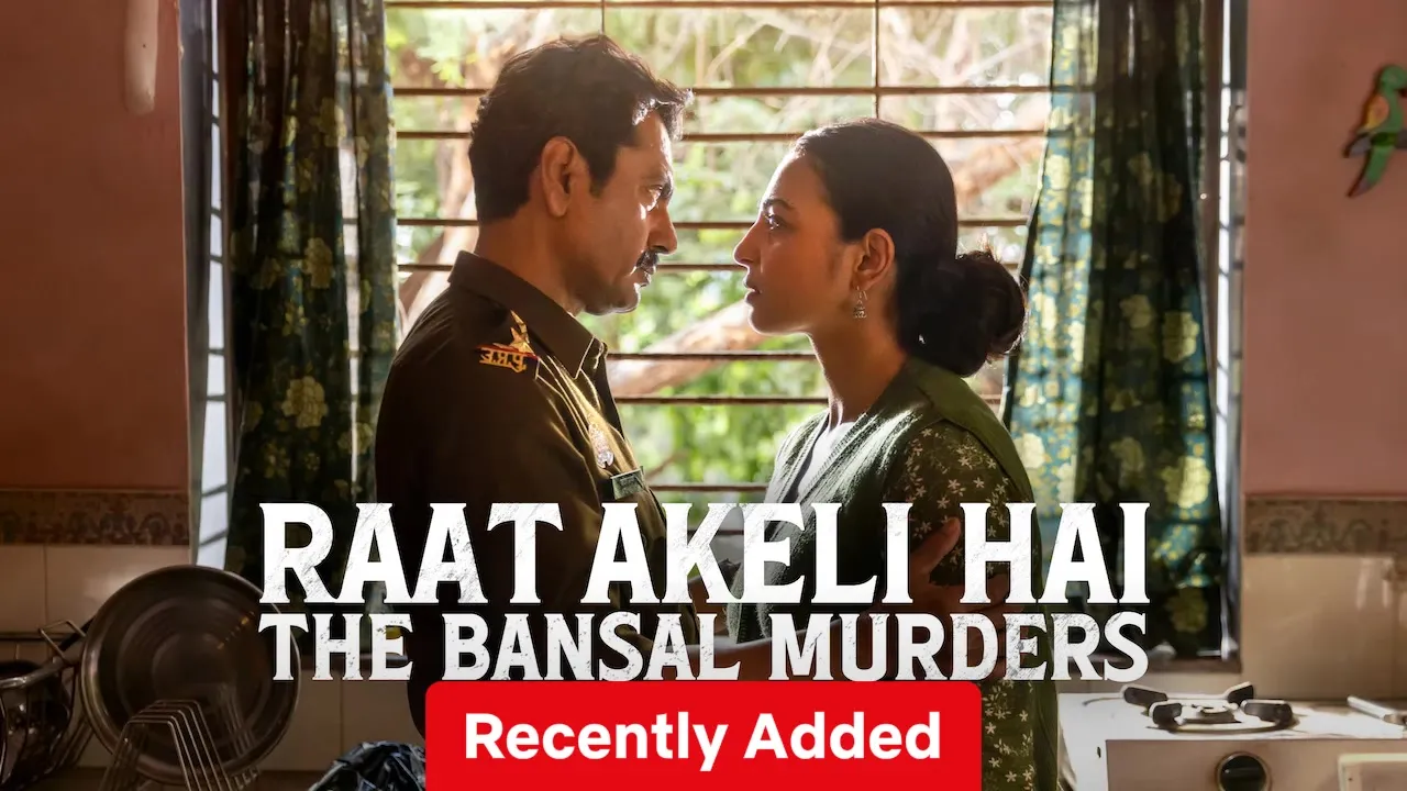 Movie Poster: Raat Akeli Hai - The Bansal Murders