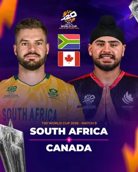 South Africa v Canada | T20WC 2026 - Movie free on Castle