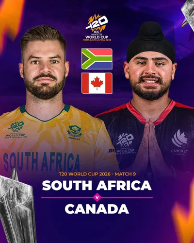 South Africa v Canada | T20WC 2026