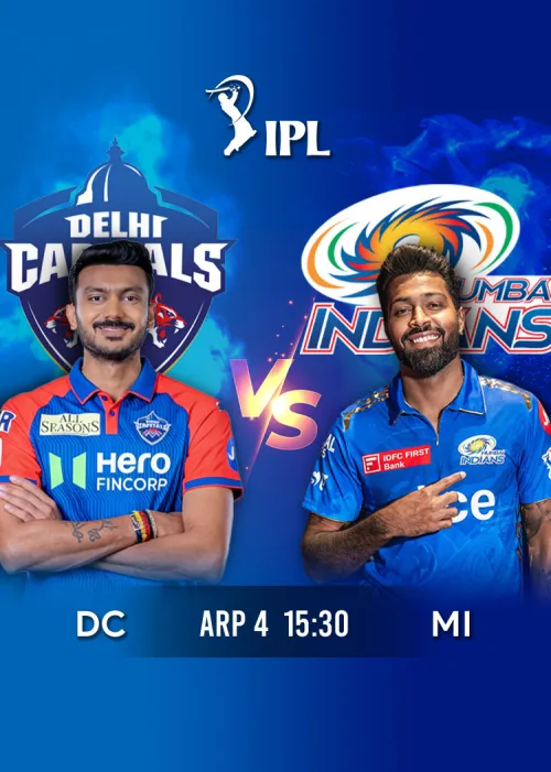 Movie Poster: IPL 2026 Match 8 DC VS MI