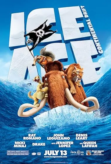 Movie Poster: Ice Age: Continental Drift