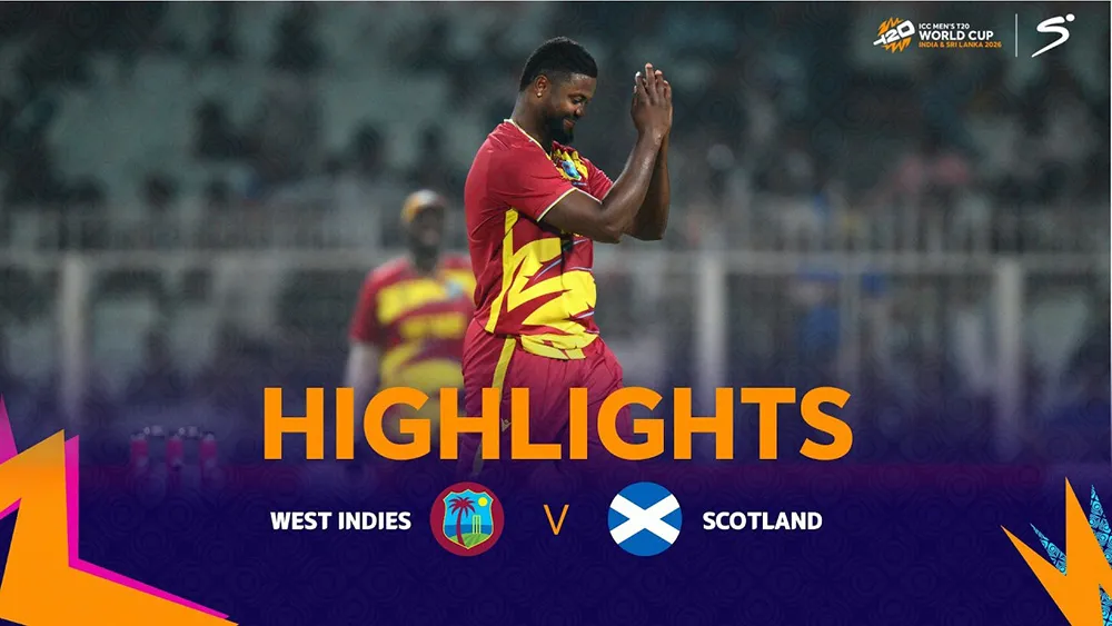 Movie Poster: West Indies v Scotland | Men’s T20 World Cup 2026