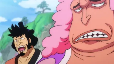 E952.Tension in Onigashima! Sudden Encounter ?! The Yonkous Duo.