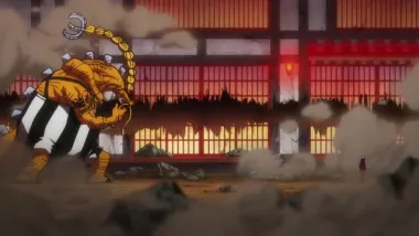 E1061.The Strike of an Ifrit! Sanji vs. Queen