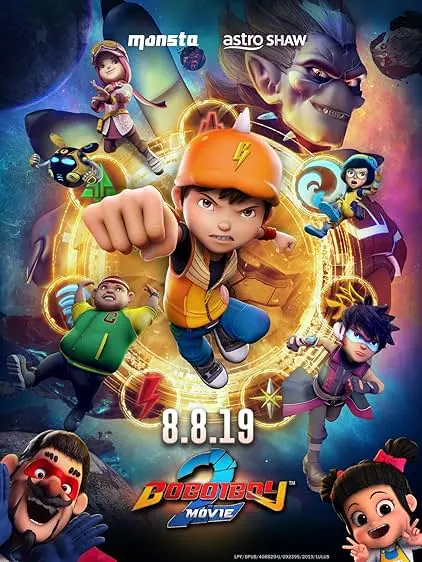Movie Poster: Boboiboy Movie 2
