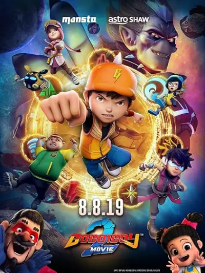 Movie Poster: Boboiboy Movie 2