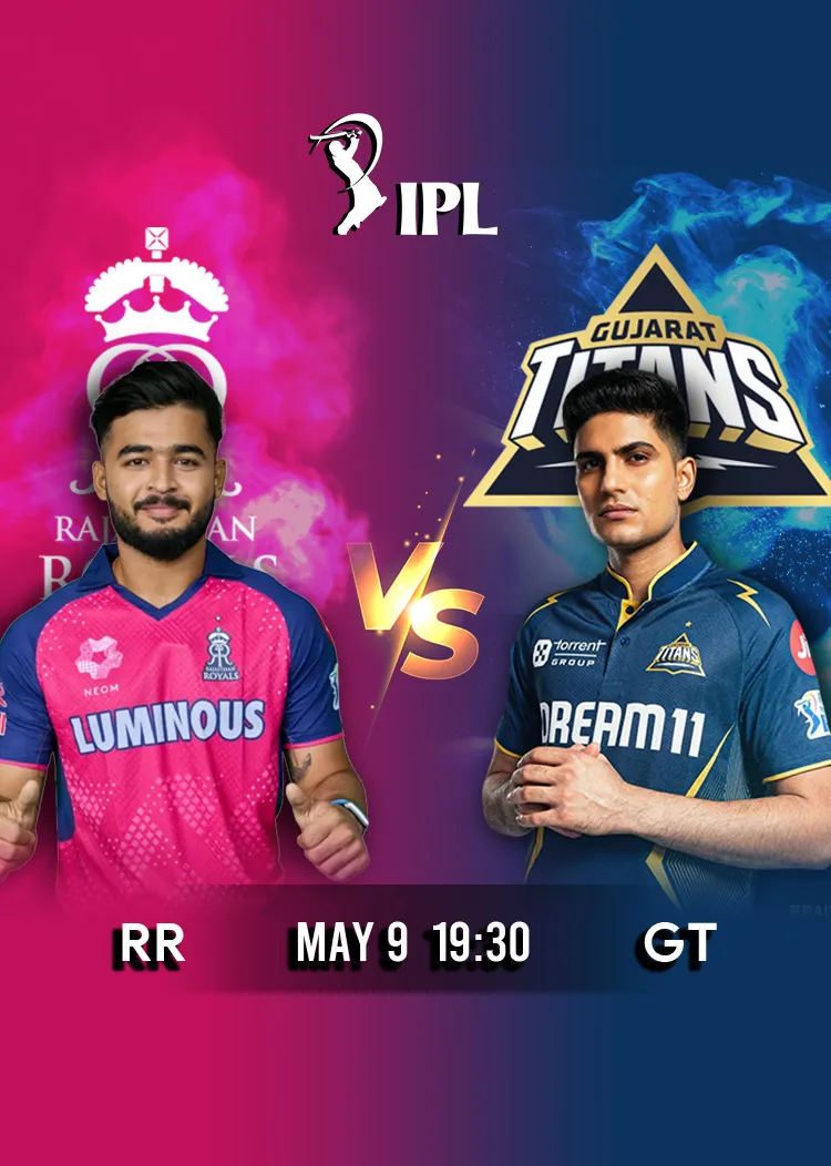 Movie Poster: IPL 2026 Match 52 RR vs GT
