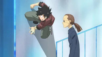 E2.A Girl and Her Blue Cat