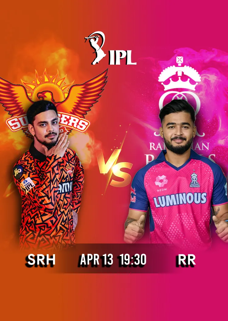 Movie Poster: IPL 2026 Match 21 SRH vs RR