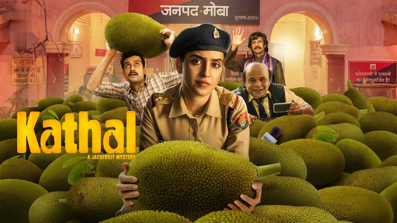 Movie Poster: Kathal - A Jackfruit Mystery