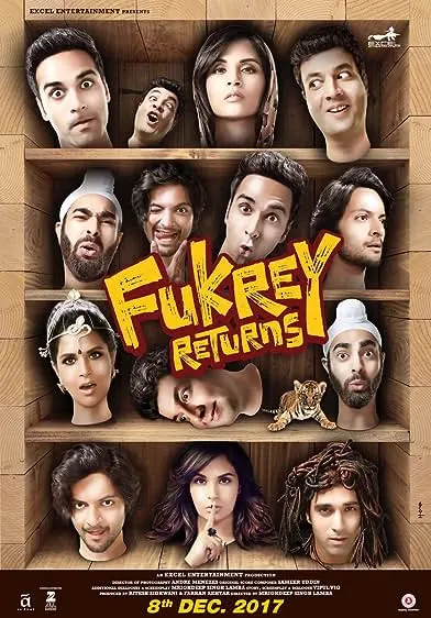 Movie Poster: Fukrey Returns