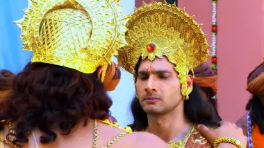 E101.Draupadi stops Karna from participating in the competition