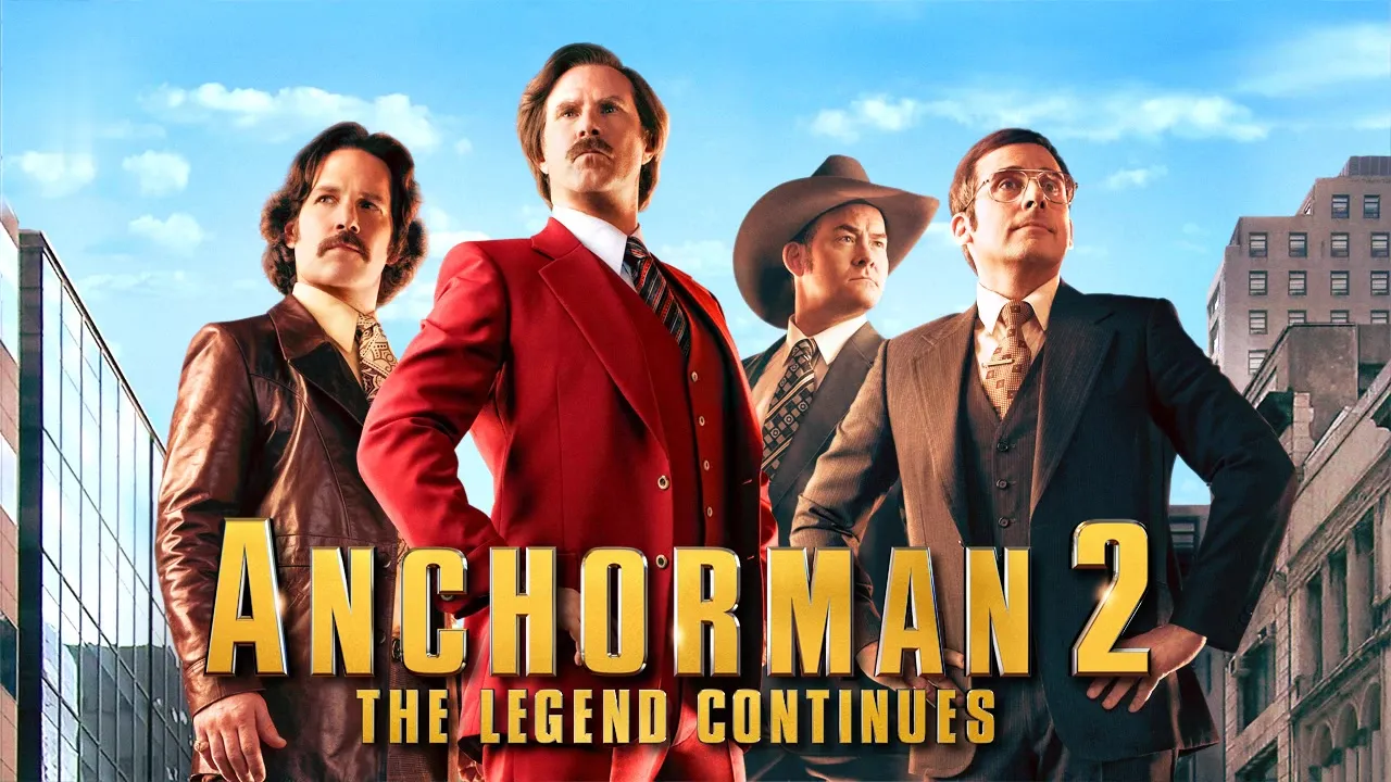 Movie Poster: Anchorman 2: The Legend Continues