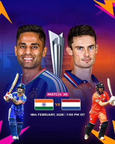 India v Netherlands | Men's T20 World Cup 2026