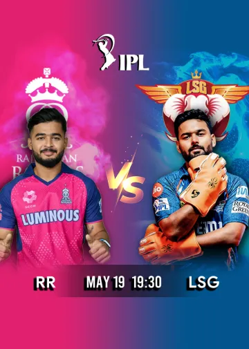 IPL 2026 Match 64 RR vs LSG