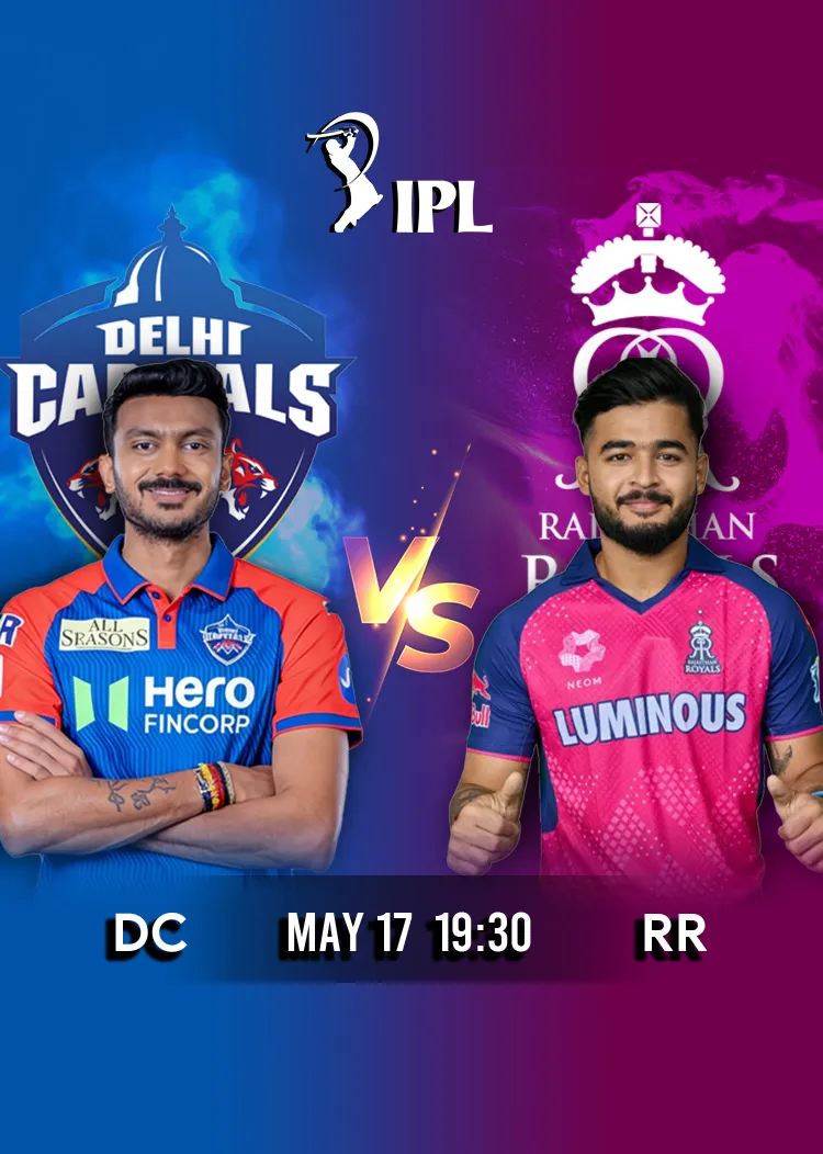 Movie Poster: IPL 2026 Match 62 DC vs RR