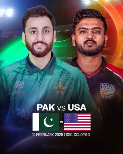 Pakistan v USA | Men’s T20 World Cup 2026