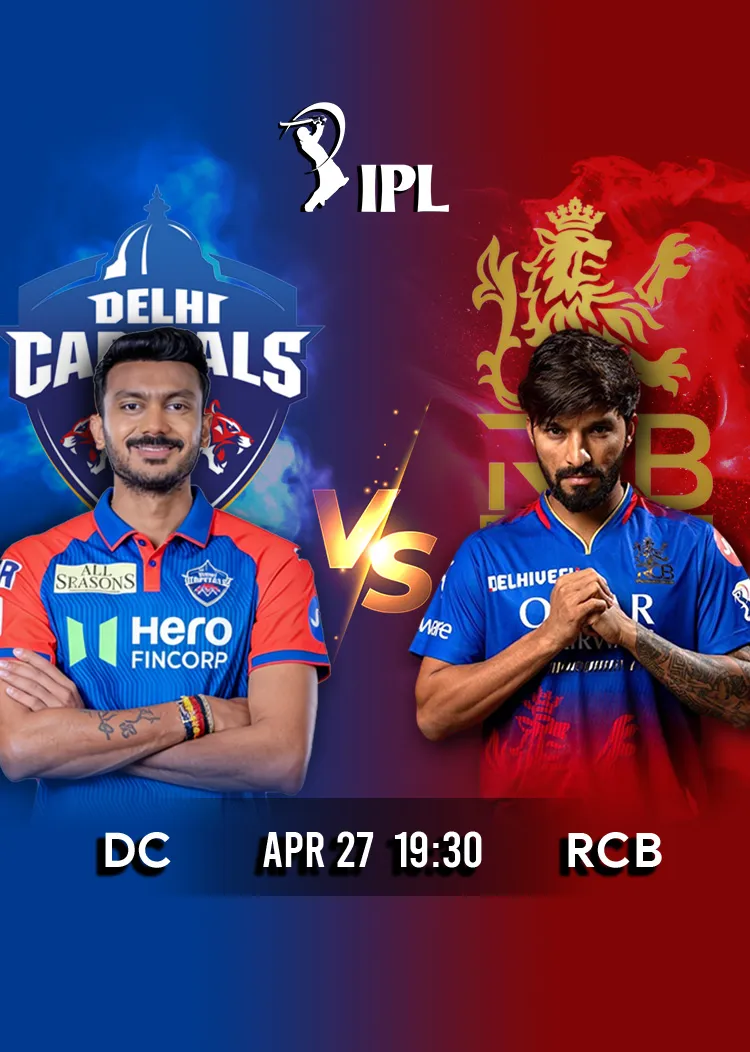 Movie Poster: IPL 2026 Match 39 DC vs RCB