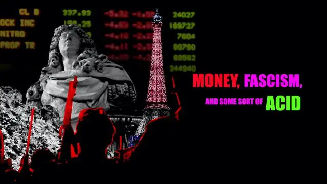 Movie Poster: Money, Fascism, and Some Sort Of Acid
