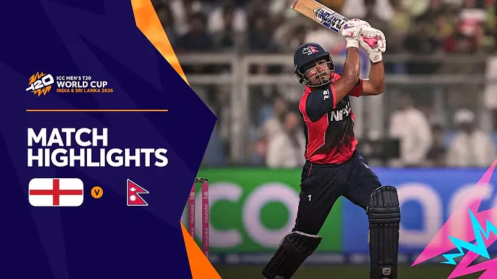 Movie Poster: England v Nepal | T20WC 2026