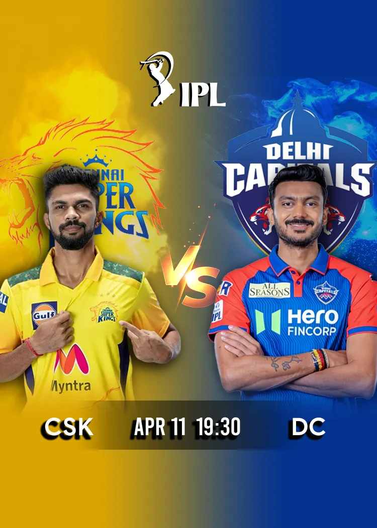 Movie Poster: IPL 2026 Match 18 CSK vs DC