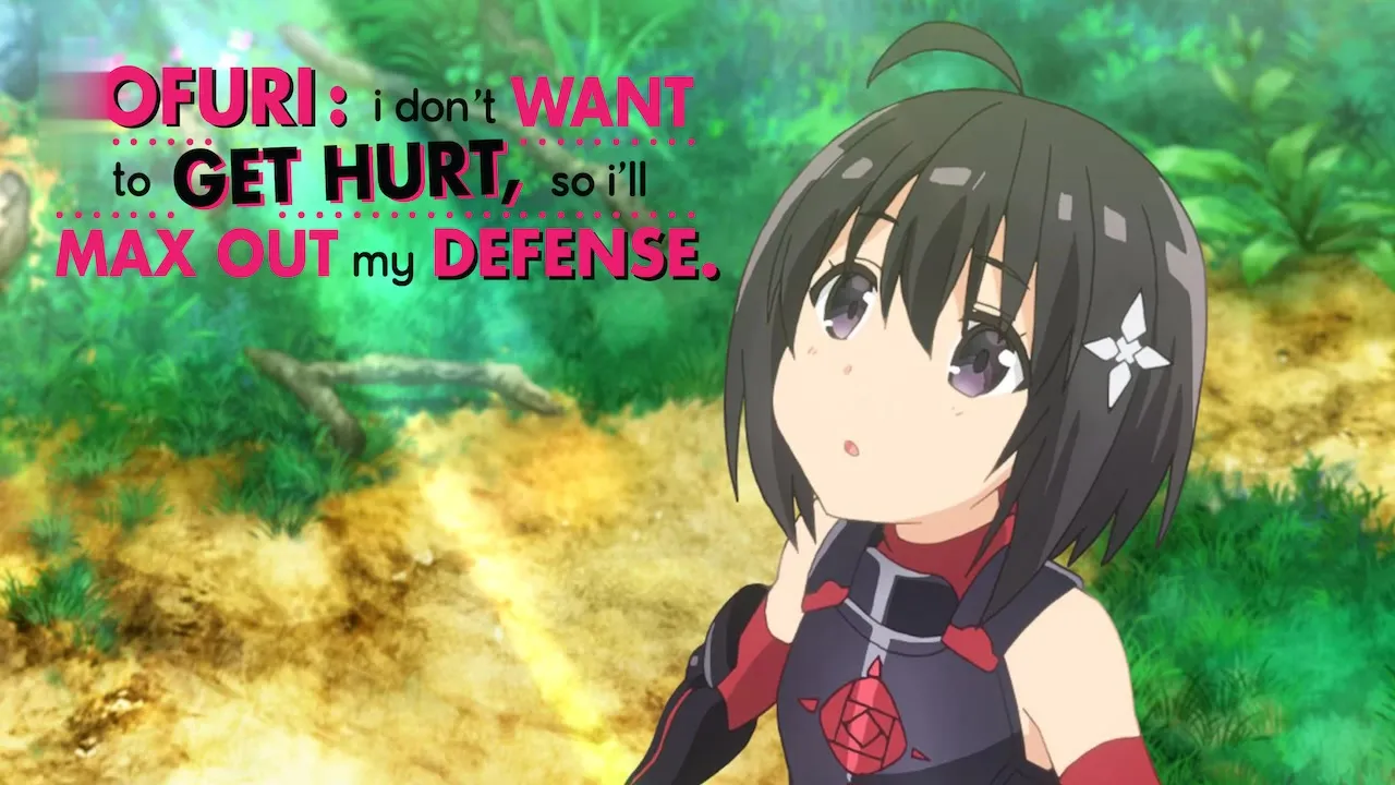Movie Poster: BOFURI: I Don't Want to Get Hurt, so I'll Max Out My Defense.