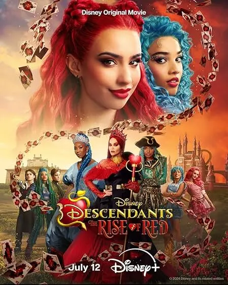 Movie Poster: Descendants: The Rise of Red