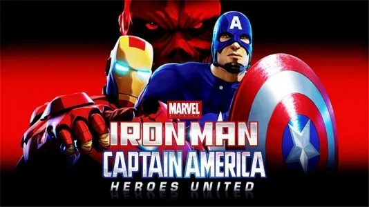 Movie Poster: Iron Man & Captain America: Heroes United