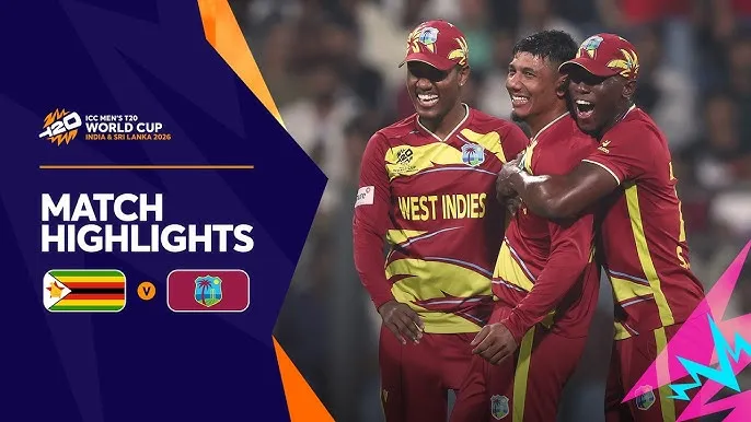Movie Poster: Zimbabwe v West Indies | T20WC 2026