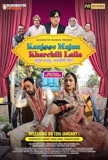 Movie Poster: Kanjoos Majnu Kharchili Laila