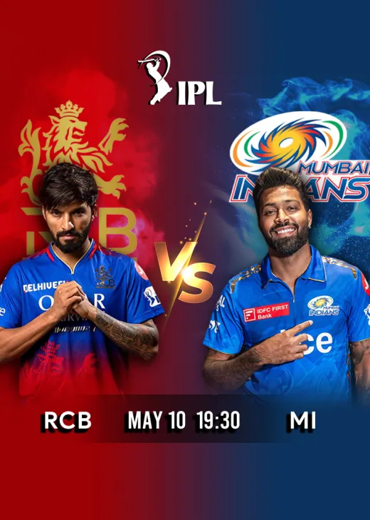 IPL 2026 Match 54 RCB vs MI