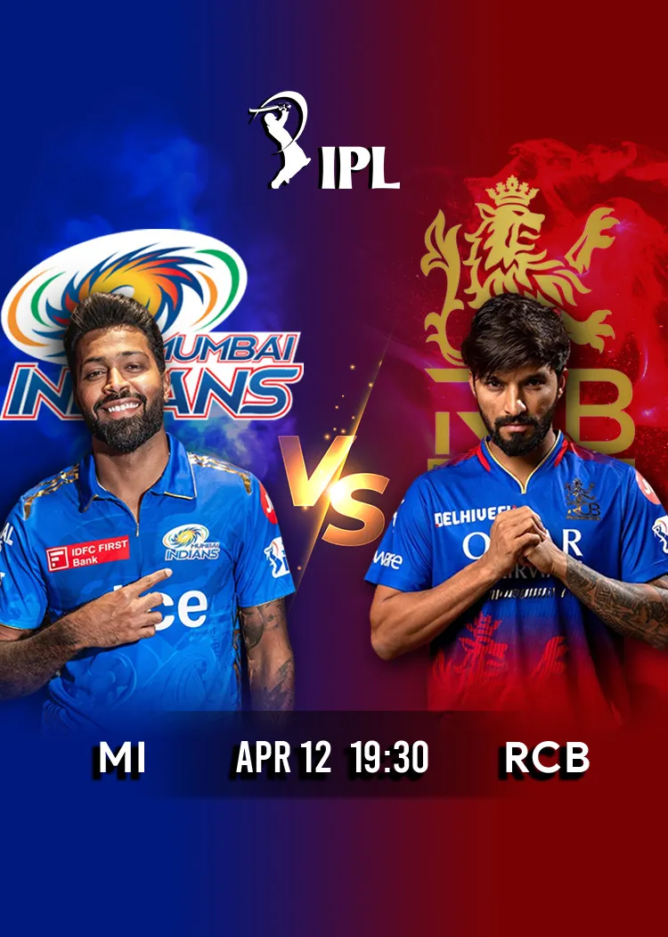 Movie Poster: IPL 2026 Match 20 MI vs RCB
