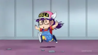E69.Goku vs Arale! Earth Ends in a Wacky Battle?!