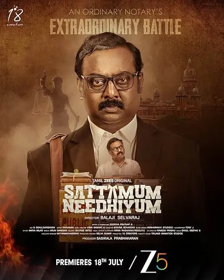 TV series poster: Sattamum Needhiyum
